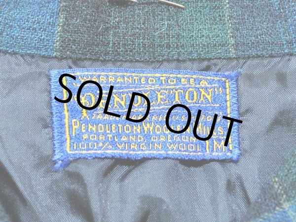 画像3:  1950s【PENDLETON】ウールシャツ 　オンブレ (3)