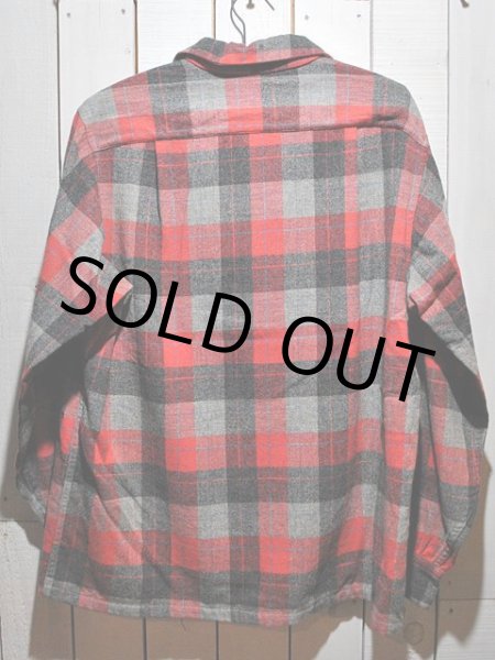 画像2:  1950s【PENDLETON】ウールシャツ  (2)