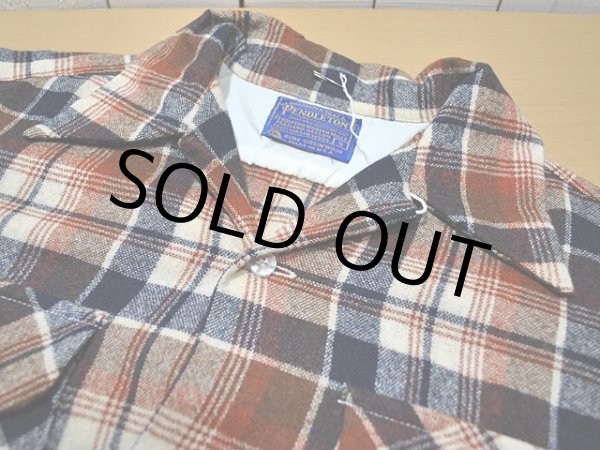 画像5:  1970s【PENDLETON】ウールシャツ S (5)