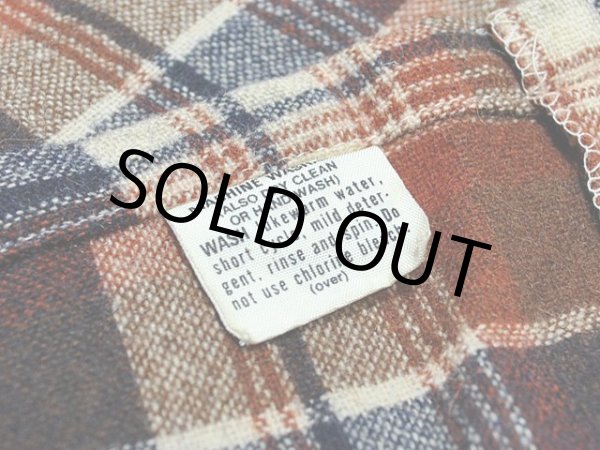 画像4:  1970s【PENDLETON】ウールシャツ S (4)