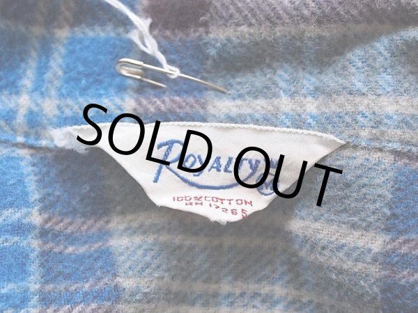 画像7: 1960s【ROYALTY】プリントネルガウン (7)