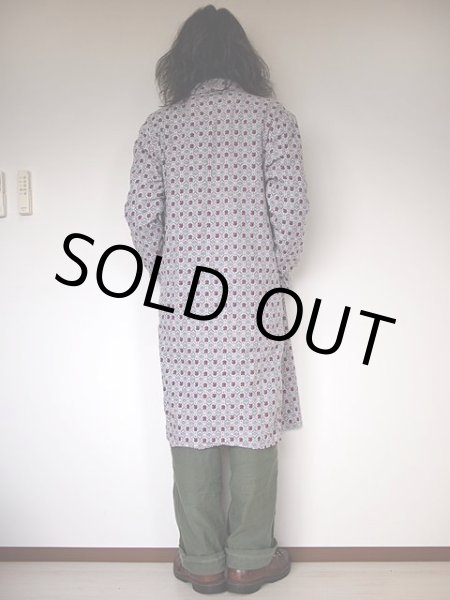 画像2: 1960s総柄コットンガウン  (2)