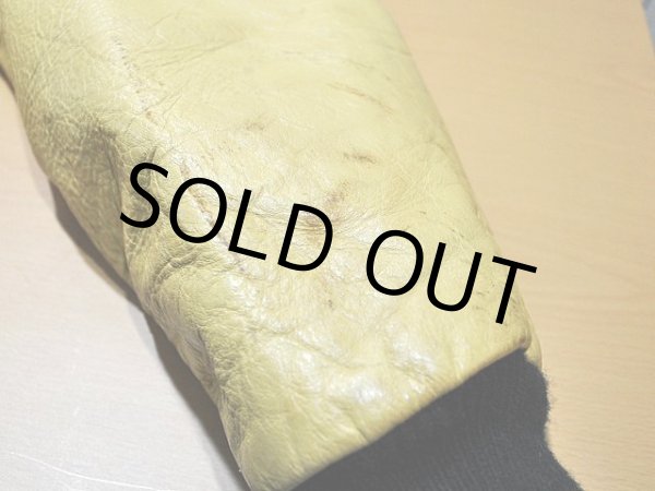 画像8: 1970s【Decker's】袖レザースタジャン (8)