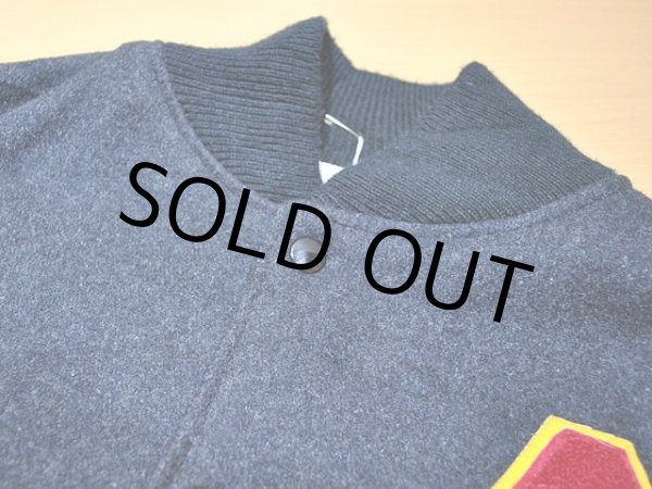 画像4: 1970s【Decker's】袖レザースタジャン (4)