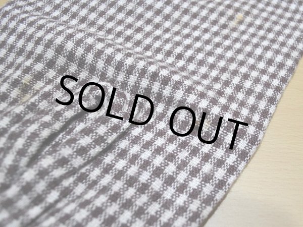 画像9: 1950s【ENSENADA】ウールシャツ　ギンガム (9)