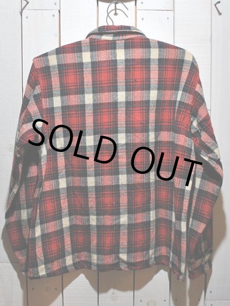 画像2: 1940s【CAMPUS】ウールシャツ (2)