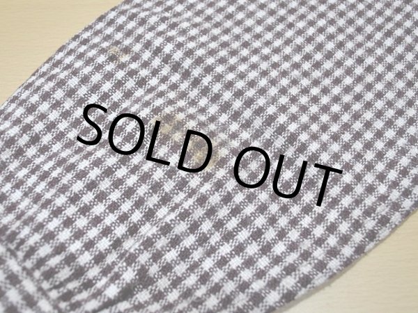 画像8: 1950s【ENSENADA】ウールシャツ　ギンガム (8)