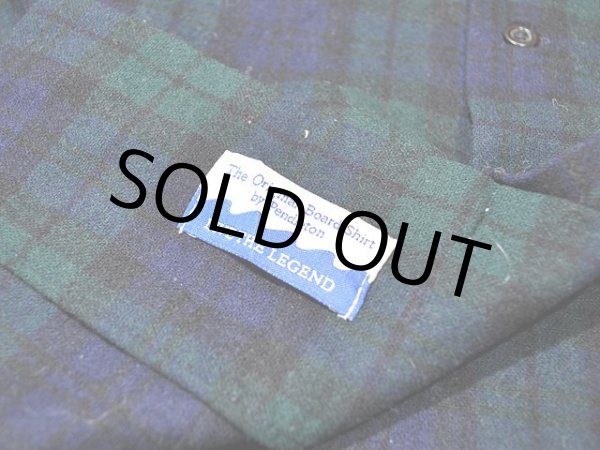 画像5: 1990s〜【PENDLETON】ウールシャツ　ブラックウォッチ (5)