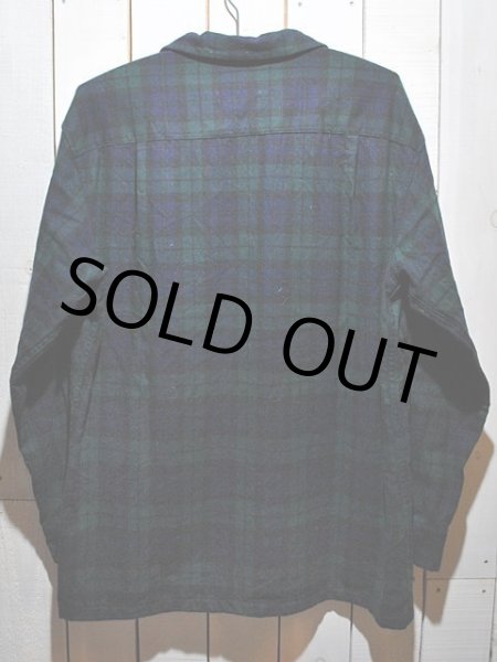 画像2: 1990s〜【PENDLETON】ウールシャツ　ブラックウォッチ (2)