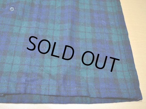 画像9: 1990s〜【PENDLETON】ウールシャツ　ブラックウォッチ (9)