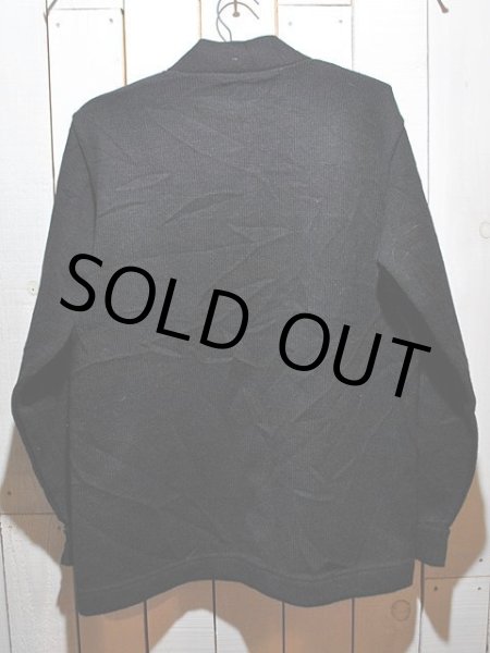 画像2: 1950s〜レタードカーディガン　ブラック (2)