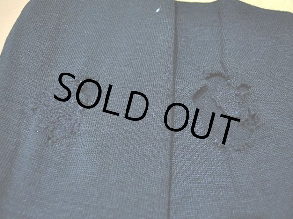 画像8: 1940sハイゲージニットカーディガン　ブラック (8)