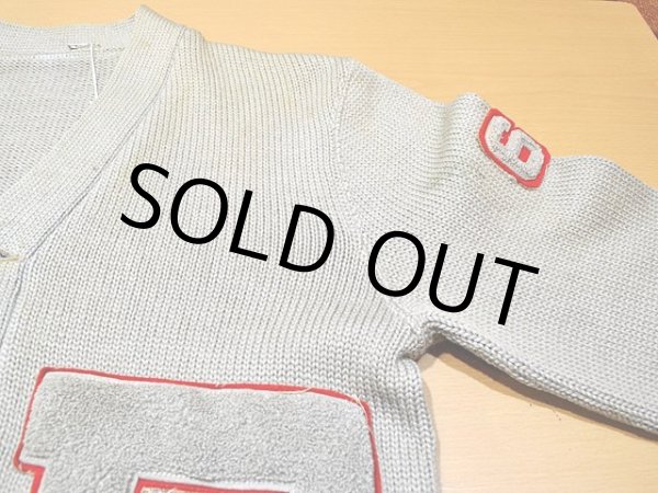 画像4: 1950s〜レタードカーディガン (4)