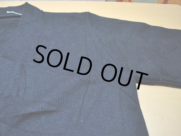 画像4: 1950s〜レタードカーディガン　ブラック (4)