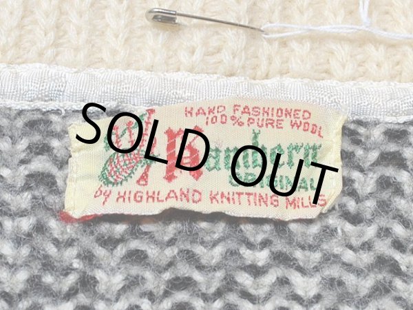 画像3: 1950s【Rambern】ショールカラーニットカーディガン (3)