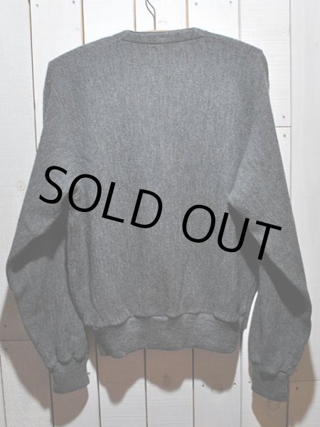 画像2: 1960sダイヤ柄ニットカーディガン (2)