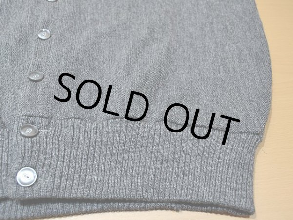 画像7: 1960sダイヤ柄ニットカーディガン (7)