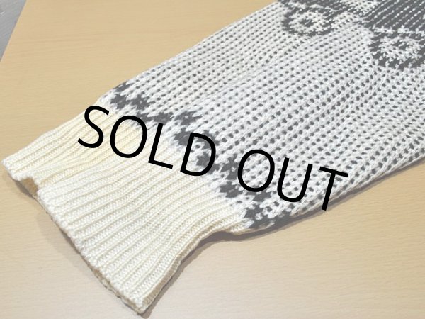 画像6: 1950s【Rambern】ショールカラーニットカーディガン (6)