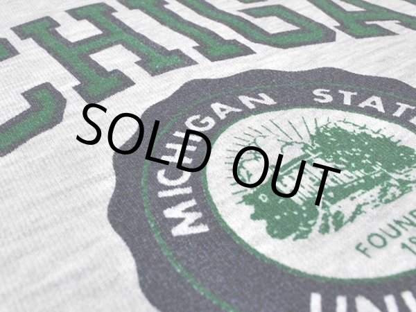 画像6: 1990s【Champion】カレッジスウェット　染込みプリント (6)