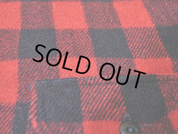 画像12: 1940s〜【PILGRIM】マチ付きウールシャツ (12)