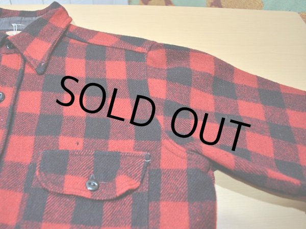 画像5: 1940s〜【PILGRIM】マチ付きウールシャツ (5)