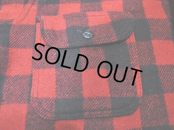 画像8: 1940s〜【PILGRIM】マチ付きウールシャツ (8)