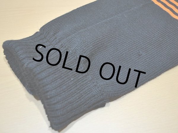 画像6: 1960s【VENUS】レタードカーディガン ブラック (6)