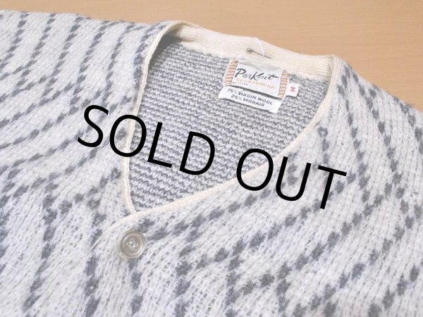画像4: 1960s【Parknit】モヘアカーディガン (4)