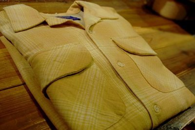 画像1: 1990s〜【PENDLETON】ウールシャツ　オンブレ