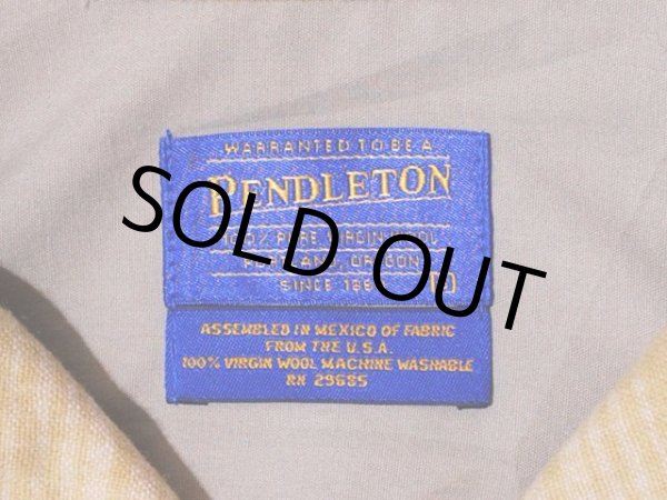 画像3: 1990s〜【PENDLETON】ウールシャツ　オンブレ (3)