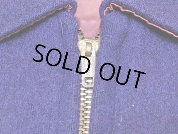 画像7: 1950s〜【BUTWIN】リバーシブルスタジャン　メルトン×サテン (7)