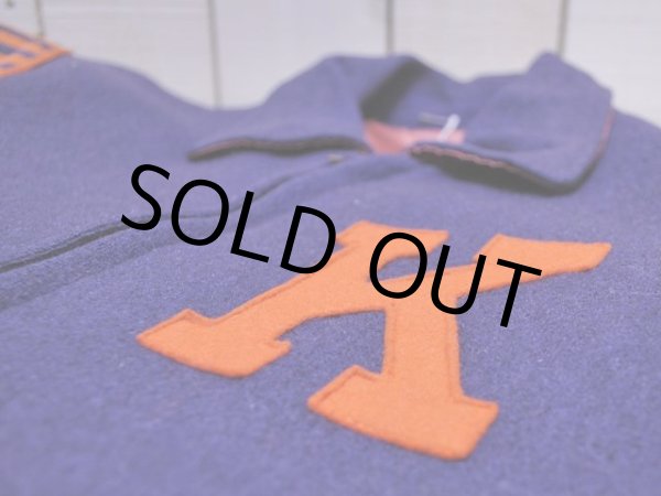 画像10: 1950s〜【BUTWIN】リバーシブルスタジャン　メルトン×サテン (10)