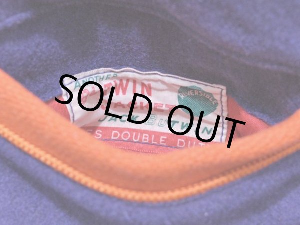 画像5: 1950s〜【BUTWIN】リバーシブルスタジャン　メルトン×サテン (5)