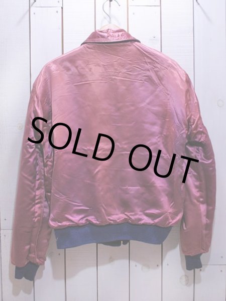 画像4: 1950s〜【BUTWIN】リバーシブルスタジャン　メルトン×サテン (4)