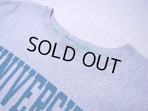 画像4: 1980s【Champion】リバースウィーブスウェット M　染込みプリント (4)