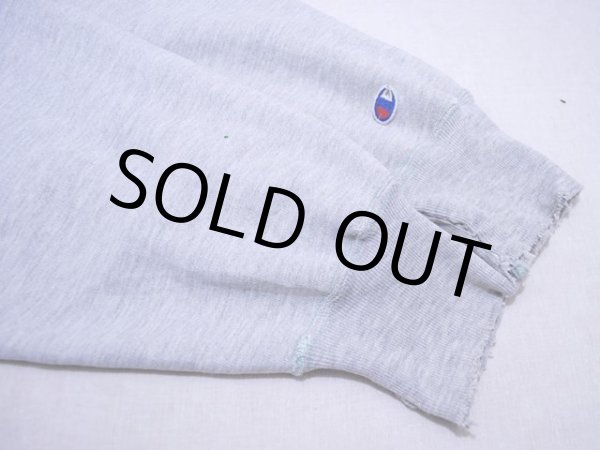 画像7: 1980s【Champion】リバースウィーブスウェット M　染込みプリント (7)