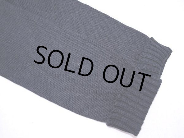 画像8: 1940s〜【INDIAN BRAND SPORTSWEAR】ツートンレタードカーディガン　黒オレンジ (8)