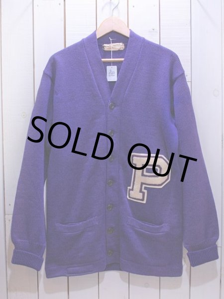 画像2: 1950s【Wingwam】レタードカーディガン (2)