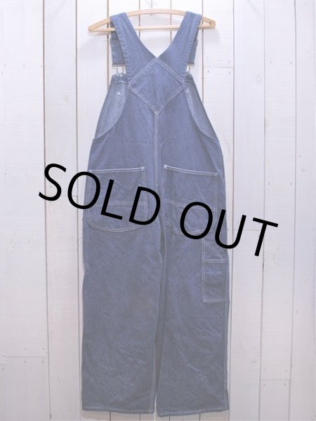 画像3: 1960s【POWR HOUSE】デニムオーバーオール　濃紺 (3)