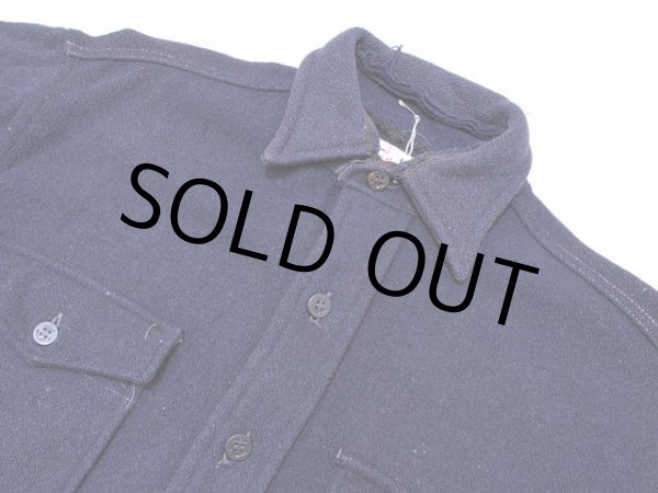 画像4: 1950s【5Brother】マチ付きCPOシャツ (4)