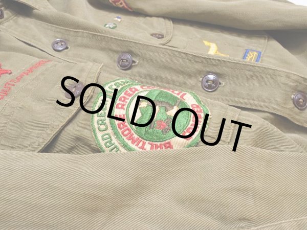 画像10:  1950s〜【BOY SCOUTS】マチ付きシャツ  (10)
