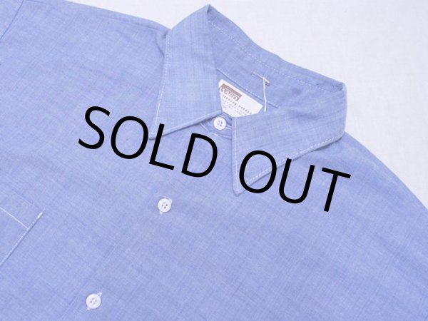 画像4: 1970s〜【MONTGOMERY WARD】シャンブレーシャツ (4)