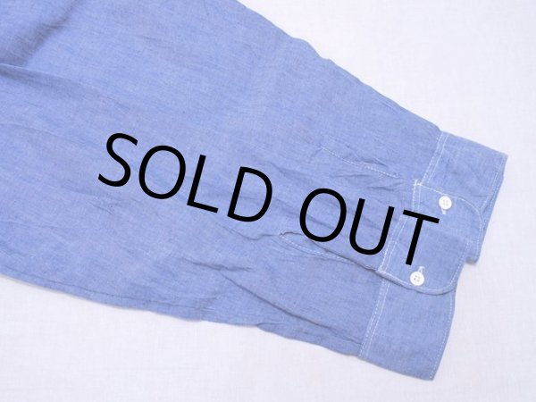 画像6: 1980s【FRUIT OF THE LOOM】シャンブレーシャツ (6)