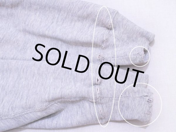 袖リブのダメージ