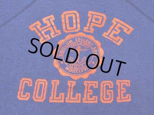 画像5: 1980s【Champion】カレッジスウェット　フロッキープリント (5)