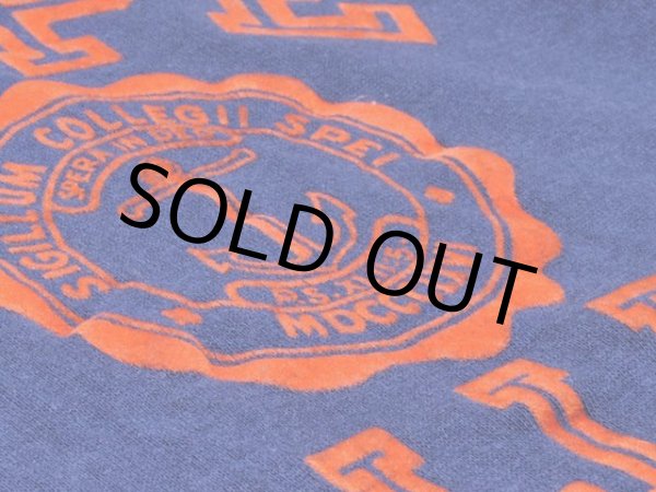 画像10: 1980s【Champion】カレッジスウェット　フロッキープリント (10)