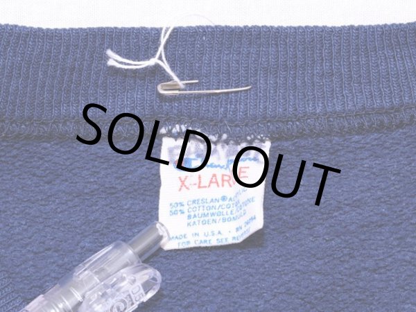 画像3: 1980s【Champion】カレッジスウェット　フロッキープリント (3)