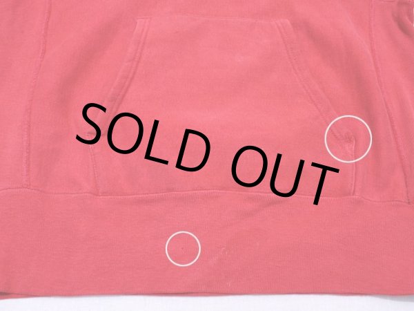 ポケットのダメージとリブのピンホール