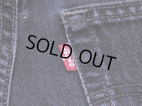 画像4: US製1990s【Levi's】501ブラック　W29 (4)