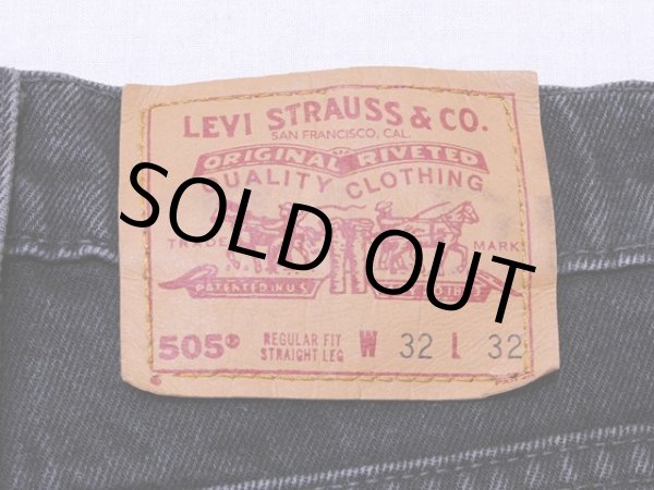 画像3: US製1990s【Levi's】505ブラック　W32 (3)